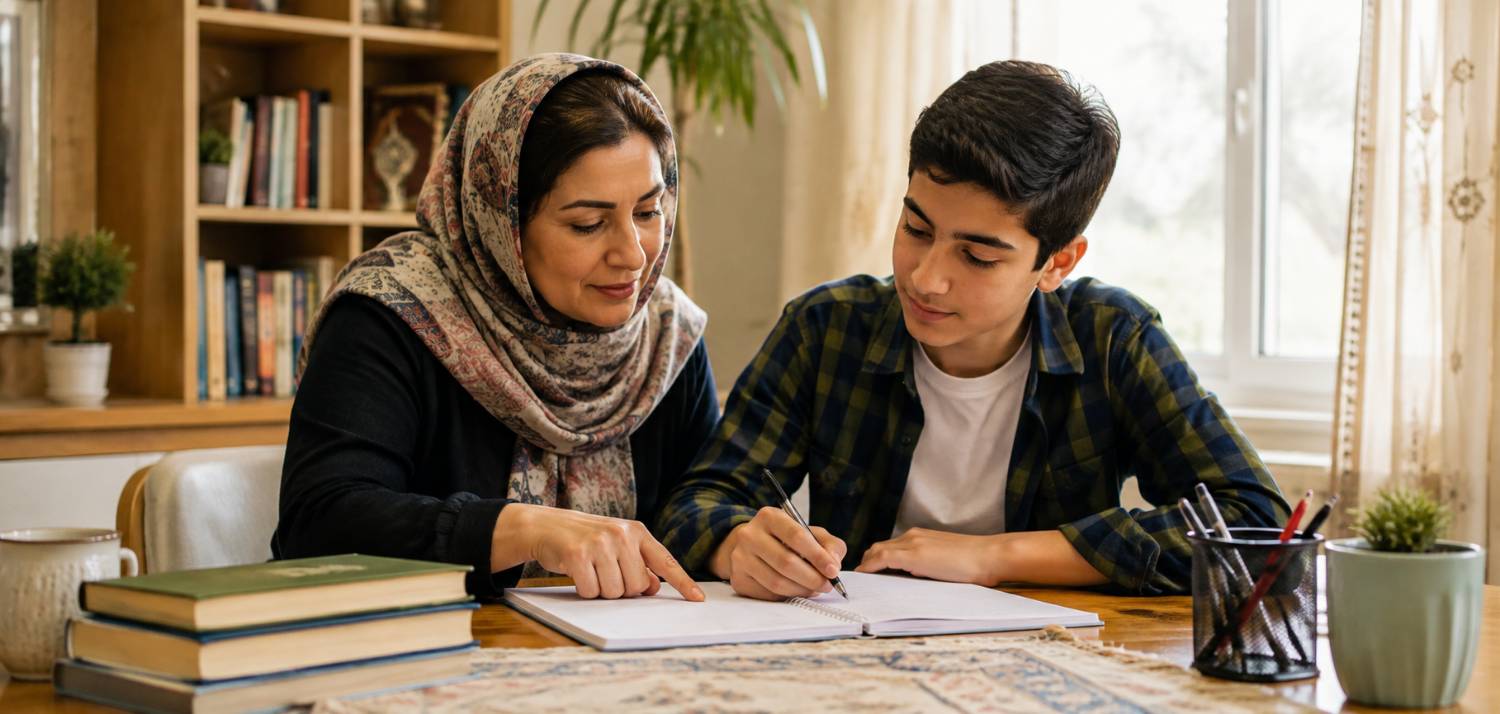 رفتار صحیح والدین برای ایجاد علاقه به درس در فرزندان