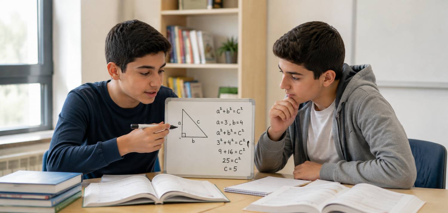 روش صحیح مطالعه گروهی و رفع اشکال دانش آموزان